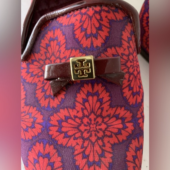 Tory Burch Chandra Smoking Fall 🍁 Loafer  flats size 10 - Picture 9 of 10